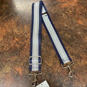 Wide ShoulderStrap Adjustable Crossbody Stripe